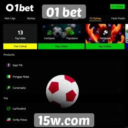 Recursos e funcionalidades do site 01 bet